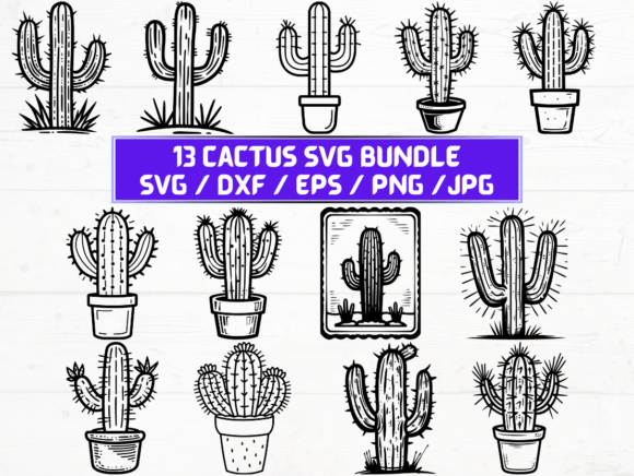 Cactus SVG File