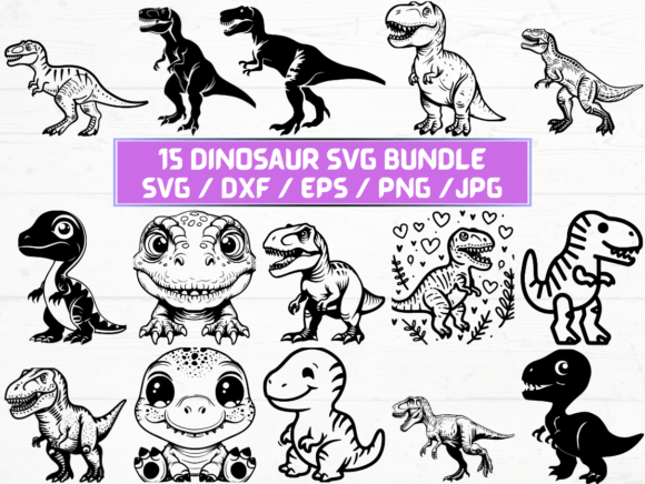 Dinosaur Laser Engraving Cut Files