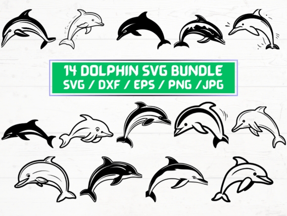 Dolphin SVG File: A Versatile Digital Asset for Designers and Creators