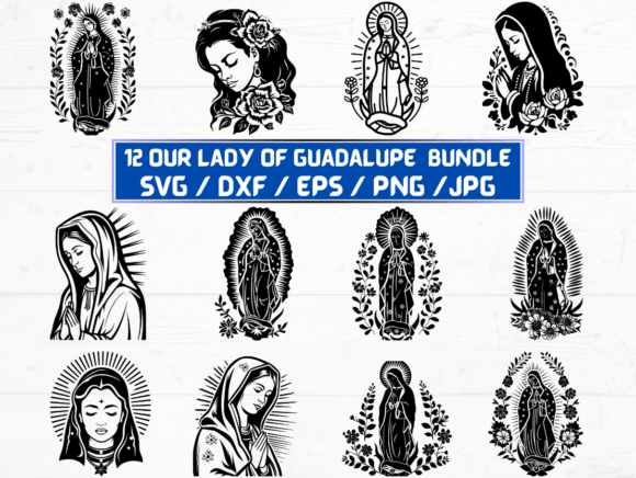 Our Lady of Guadalupe Laser Engraving