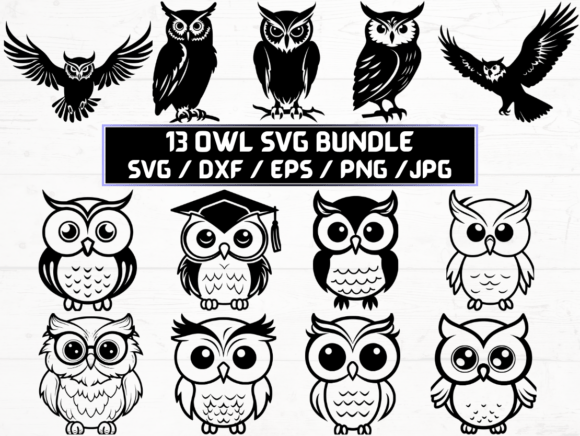 Owl SVG for Creative and Professional Use