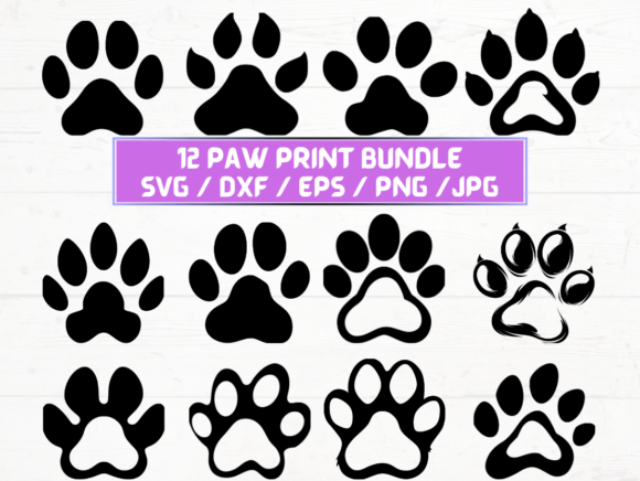 Paw Print Laser Cut: A Versatile Digital Resource for Creative Projects