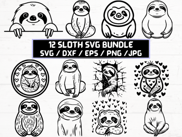 Sloth SVG Files: A Complete Guide for Designers and Creators