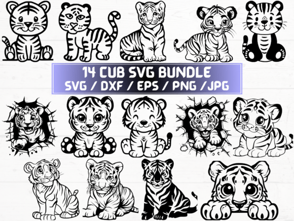 The Cub SVG Bundle: A Versatile Asset for Modern Designers and Creators