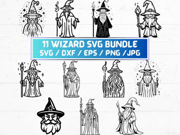 Wizard Laser Engraving Cut Files